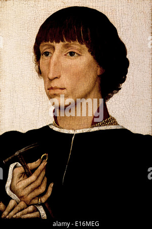 Francesco d'Este par Rogier van der Weyden, 1460 Banque D'Images