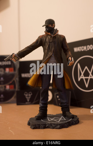 Watch Dogs - Jeu vidéo cas boîtes figurine Banque D'Images