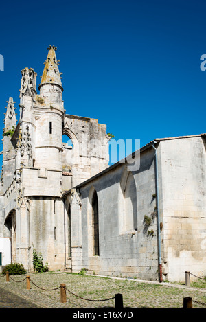 L'église de St Martin, Ile de Re, France Banque D'Images