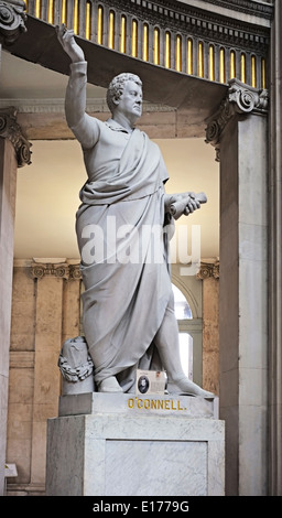 Statue de Daniel O'Connell Banque D'Images