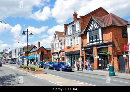 High Street, l'Ascot, Berkshire, Angleterre, Royaume-Uni Banque D'Images