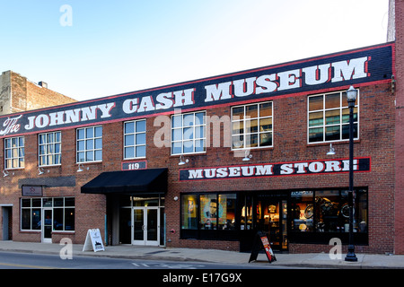 Le Musée de Johnny Cash à Nashville, Tennessee Banque D'Images