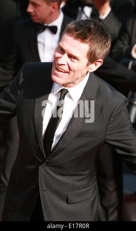 Cannes, France. 24 mai, 2014. Willem Dafoe acteur à la Palme d'Or remise des prix clôture tapis rouge à la 67ème Festival du Film de Cannes, France. Samedi 24 mai 2014 au Festival de Cannes, France. Credit : Doreen Kennedy/Alamy Live News Banque D'Images