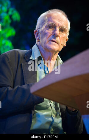 Steve Jones, chercheur généticien lors d'Hay Festival 2014 ©Jeff Morgan Banque D'Images