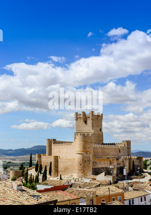 Château de Villena Alicante Province Espagne Banque D'Images