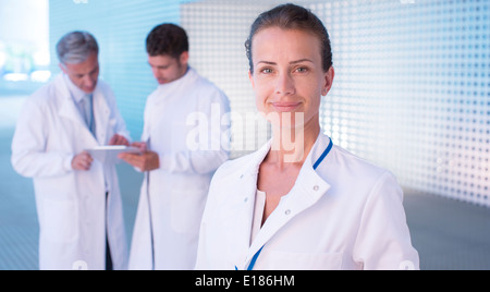 Portrait of smiling doctor Banque D'Images