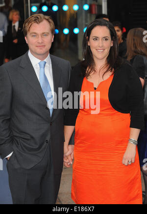 London, UK, UK. 8 juillet, 2010. Christopher Nolan assiste à la première mondiale de 'Création' à l'Odeon Leicester Square. © Ferdaus Shamim/ZUMA/ZUMAPRESS.com/Alamy fil Live News Banque D'Images