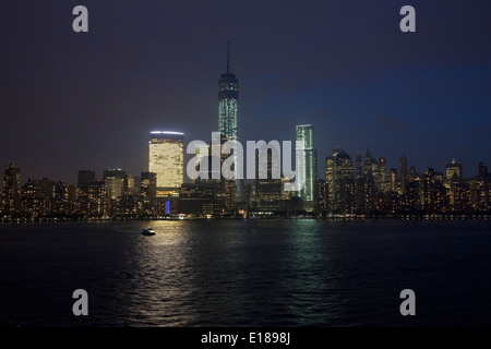 New York City skyline, New York, United States Banque D'Images