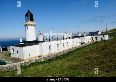 Dunnet Head Lighthouse ,Ecosse.Lieu plus au nord sur la terre ferme ,UK. Banque D'Images