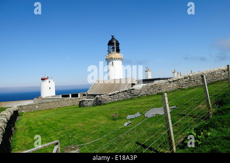 Dunnet Head Lighthouse ,Ecosse.Lieu plus au nord sur la terre ferme ,UK. Banque D'Images