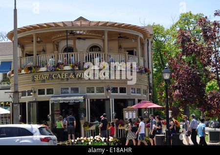 Niagara on the Lake restaurant Banque D'Images