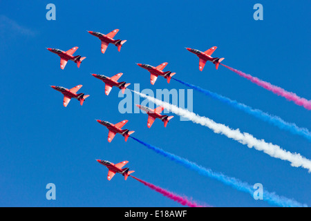 RAF Red Arrows Banque D'Images