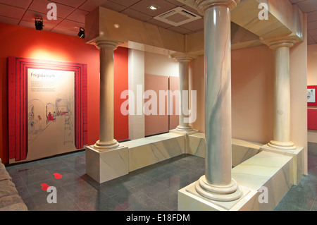 Centre thématique des bains romains, la route touristique des bandits, Alameda, la province de Malaga, Andalousie, Espagne, Europe Banque D'Images