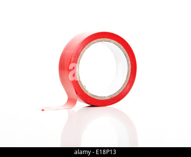 Ruban rouge standard Banque D'Images