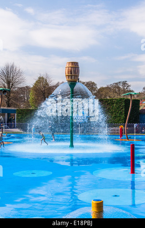 Royaume de l'eau,Paultons Park, Southampton, Angleterre, Royaume-Uni. Banque D'Images