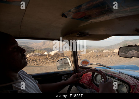 En Taxi en Éthiopie Harrar,. Banque D'Images