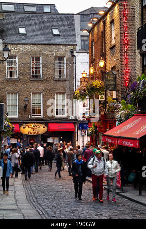 Temple Bar, Dublin, République d'Irlande, Europe. Banque D'Images