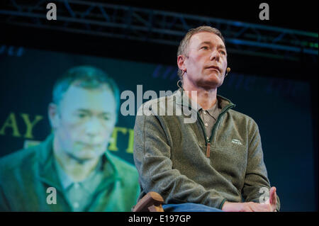 Hay on Wye, Powysn au Pays de Galles, Royaume-Uni. 27 mai 2014. Photo : Tony Parsons au Hay Festival Re : Le Hay Festival, Hay on Wye, Powys, Pays de Galles, Royaume-Uni. Credit : D Legakis/Alamy Live News Banque D'Images