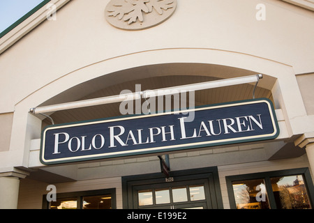 Polo Ralph Lauren store est représenté à Tanger Outlets à Sevierville,  Tennessee Photo Stock - Alamy