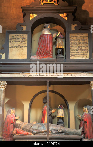 L'Irlande, Dublin, la Cathédrale St Patrick, de l'intérieur, Banque D'Images
