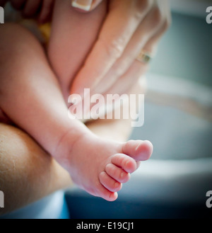 Pied de bébé Banque D'Images