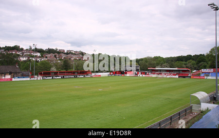 Le Club de Football de Sheffield terrain ; le premier club de football, Dronfield, England, UK Banque D'Images