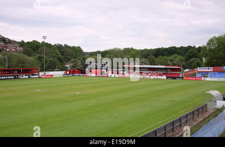 Le Club de Football de Sheffield terrain ; le premier club de football, Dronfield, England, UK Banque D'Images