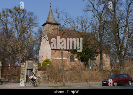 Dorfkirche, Koenigin-Luise-Strasse, à Dahlem, Berlin, Deutschland / Königin-Luise-Straße Banque D'Images