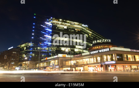 Neues Kranzlereck, Kurfuerstendamm, Charlottenburg, Berlin, Kurfürstendamm / Deustchland Banque D'Images