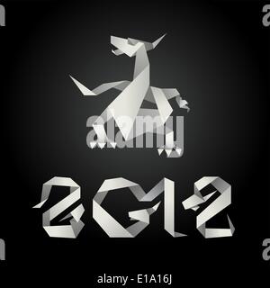 La veille du Nouvel An carte de souhaits, l'élément de votre conception, vector illustration Illustration de Vecteur