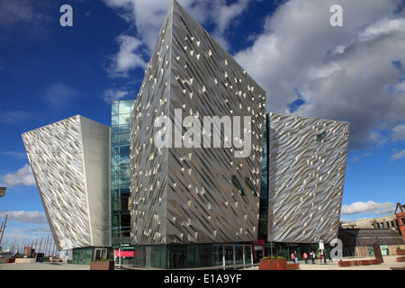 Royaume-uni, Irlande du Nord, Belfast, Belfast Titanic, Banque D'Images