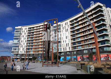 Royaume-uni, Irlande du Nord, Belfast, Titanic Quarter, Banque D'Images