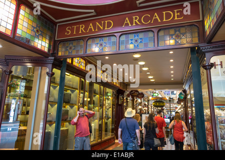 Sydney Australie,George Street,The Strand Arcade,shopping shopper shoppers shopping marchés marché achats vente, magasins de vente au détail Banque D'Images