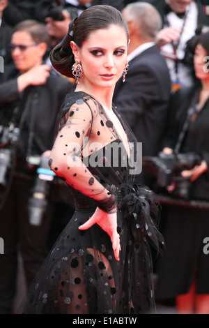 Frédérique Bel à la Grace de Monaco la projection de gala et cérémonie d'tapis rouge à la 67ème Festival du Film de Cannes France Banque D'Images