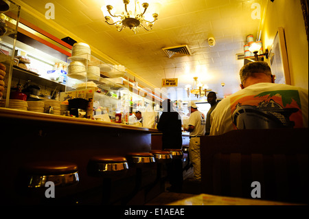 VIAND Coffee Shop Manhattan New York déjeuner déjeuner Upper East Side NYC Food Tourist Banque D'Images