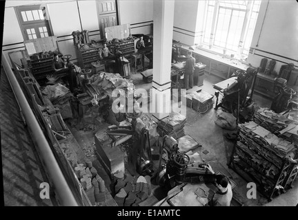 Fábrica de Material de Guerra à Lisbonne, au Portugal, était une importante usine militaire qui a joué un rôle important dans l'histoire industrielle et militaire du pays. Banque D'Images