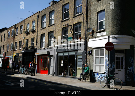 Redchurch Street, Shoreditch, London, UK Banque D'Images