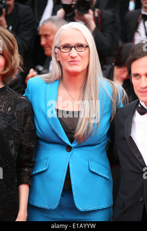 Jane Campion Directeur à la Grace de Monaco la projection de gala et cérémonie d'tapis rouge à la 67e Festival de Cannes Banque D'Images