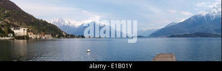 Lac de Côme, Italie : des images sur le bord du lac entre Dongo et Gravedona Banque D'Images