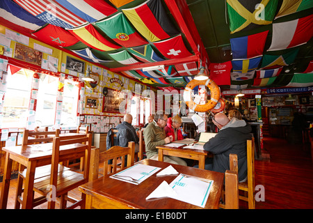 Pub irlandais et restaurant Ushuaia Argentine Banque D'Images