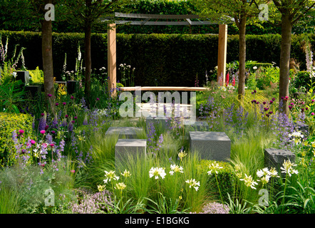 L'espoir à l'horizon de l'aide pour Heroes Jardin au Chelsea Flower Show 2014, Londres, Royaume-Uni Banque D'Images