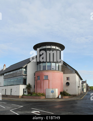 Extérieur d'un centre des arts an Lanntair Stornoway Isle Of Lewis Ecosse Mai 2014 Banque D'Images