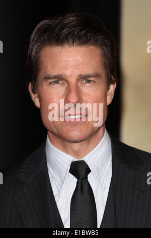 Londres, Royaume-Uni. 28 mai, 2014. Tom Cruise en arrivant à la première de 'Bord de demain', au cinéma IMAX, Londres. 28/05/2014/photo © dpa alliance photo alliance/Alamy Live News Banque D'Images