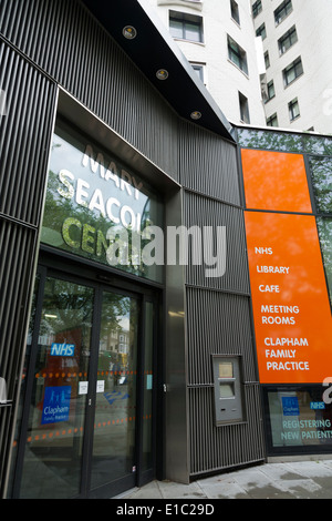 Mary Seacole Centre, Bibliothèque, Clapham 89 Clapham High Street, London SW4. UK. Banque D'Images