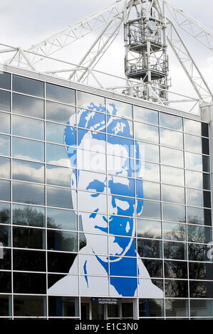 Sir Tom Finney stand à Preston North End,terrain de football de Preston, Lancashire, UK Banque D'Images
