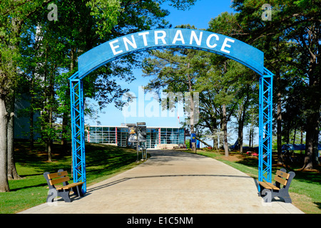 Entrée privée US Space and Rocket Center Huntsville Alabama AL NASA Banque D'Images