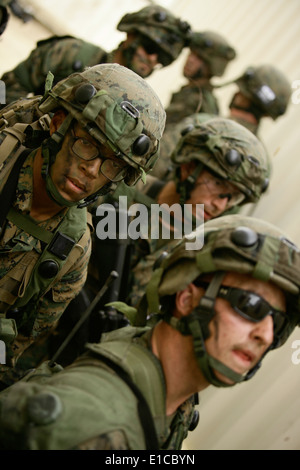 Zone d'entraînement de Shoalwater Bay, Queensland, Australie. (22 juillet 2009) - United States Marines avec 3e Bataillon, 5e Reg Marine Banque D'Images