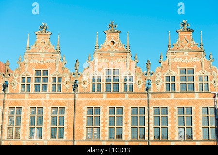 L'Europe, Pologne, Gdansk, 17e siècle par grand arsenal Antonius van Opbergen Banque D'Images