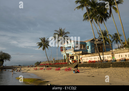 Plage à Marrakech sur l'île de Phu Quoc Banque D'Images