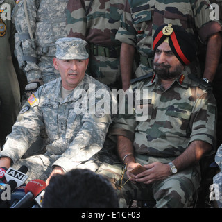 2-14 Cav, Strykehorse USARPAC Strykers, escadron, de l'armée américaine l'Armée américaine du Pacifique, du Pacifique, de l'Inde, l'armée indienne, un Yudh Yudh Abyas, Banque D'Images